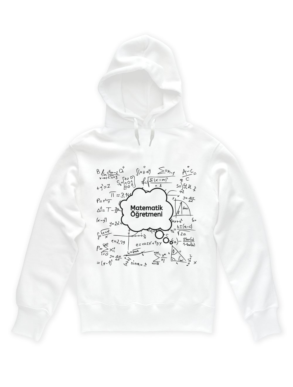 Matematik Giyim Hoodie Matematik Öğretmeni