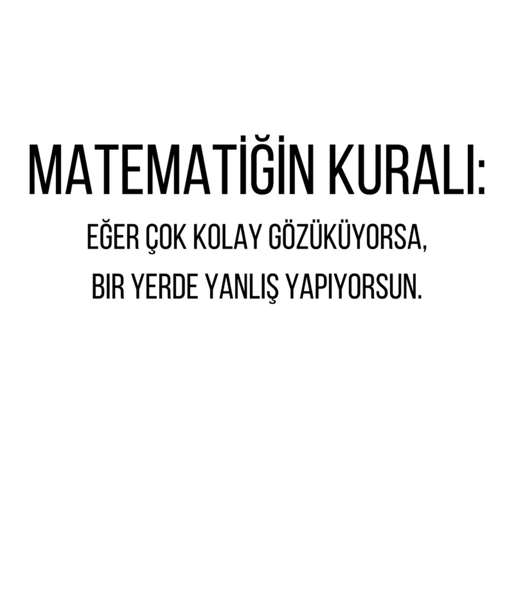 Matematik Giyim Easy Collection TShirt