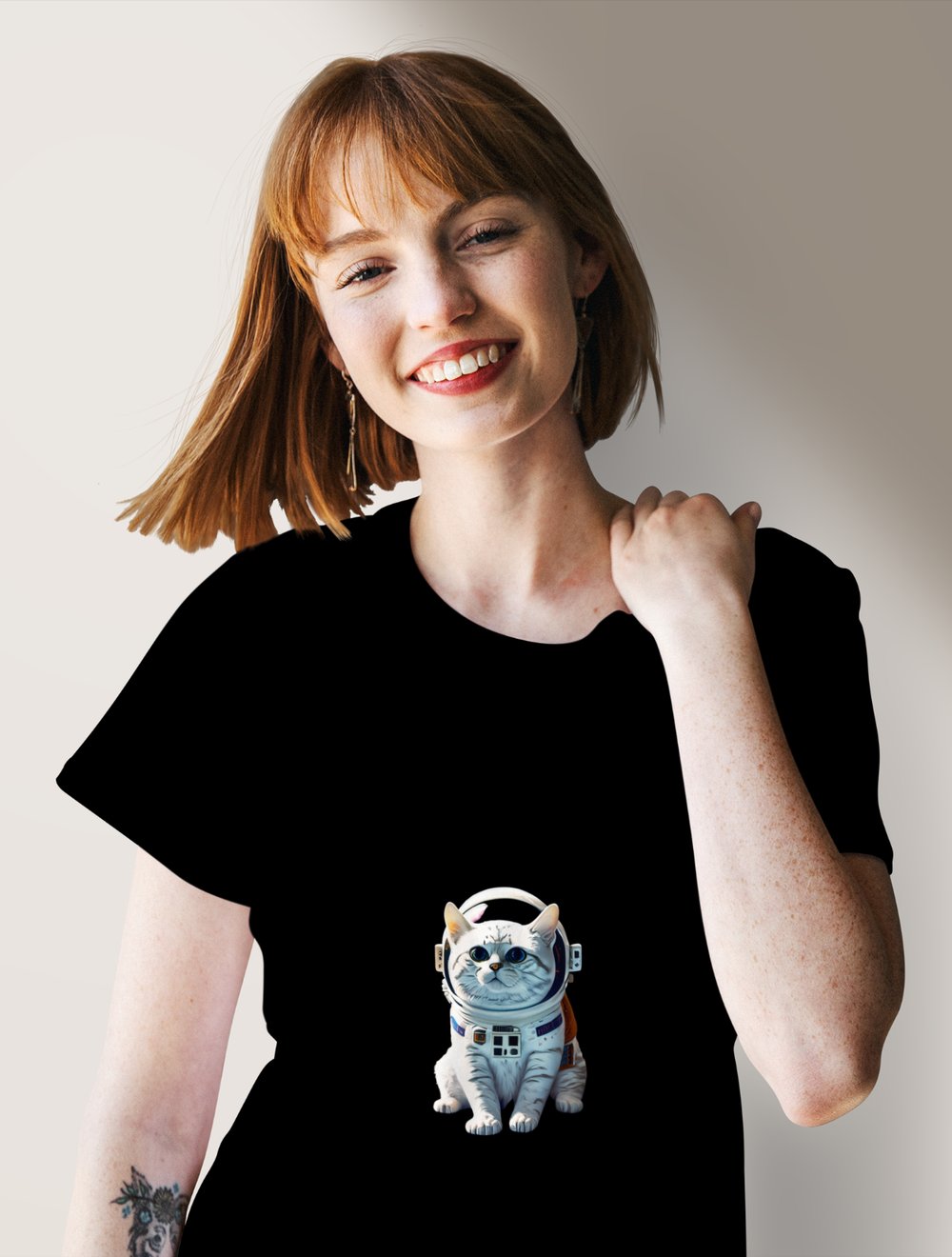 Astronot Kedi TShirt 9531718