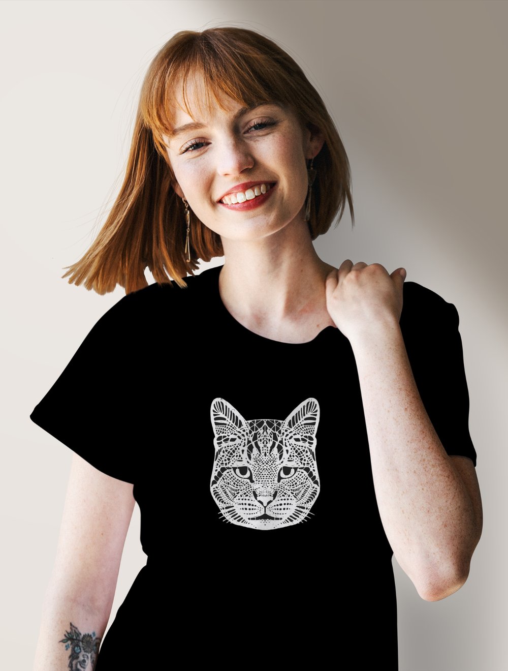 SOF TShirt meow cat please meow back