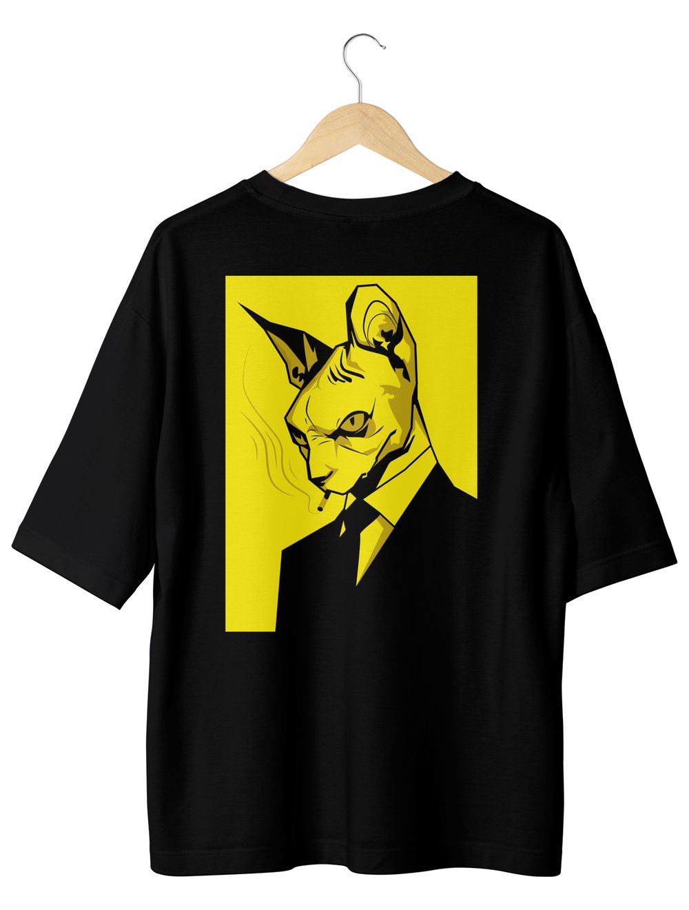 Cool Cat Black Oversize