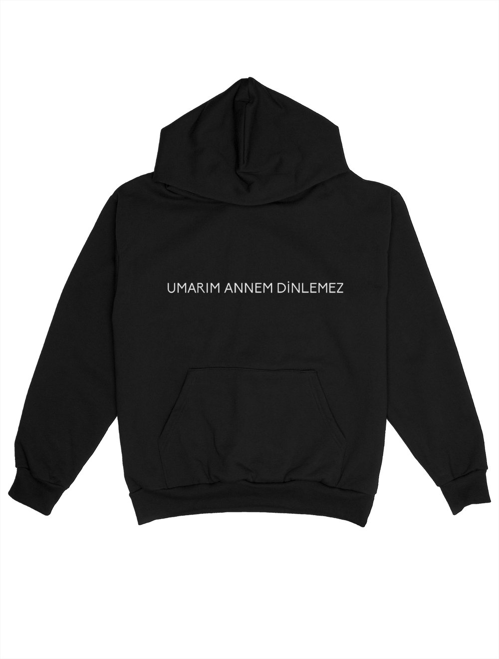 UAD Oversize Hoodie Ön Yazılı