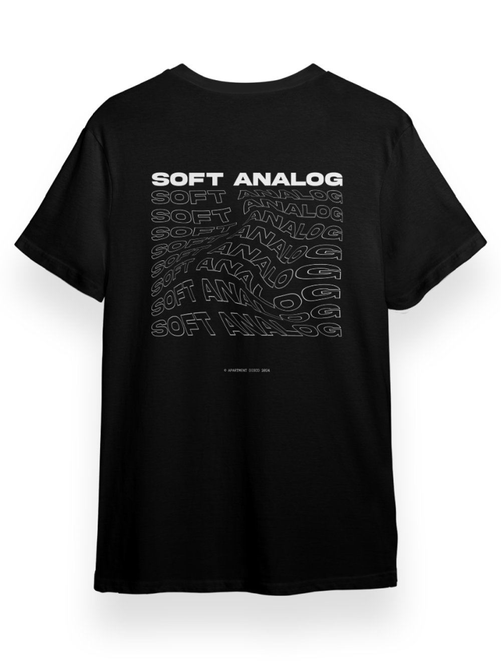 SOFT ANALOG REGULAR FIT TSHIRT BLACKWHITE