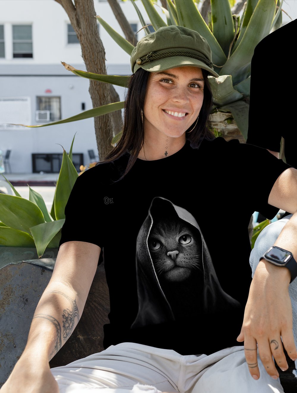 Jedi Cat Unisex T-Shirt
