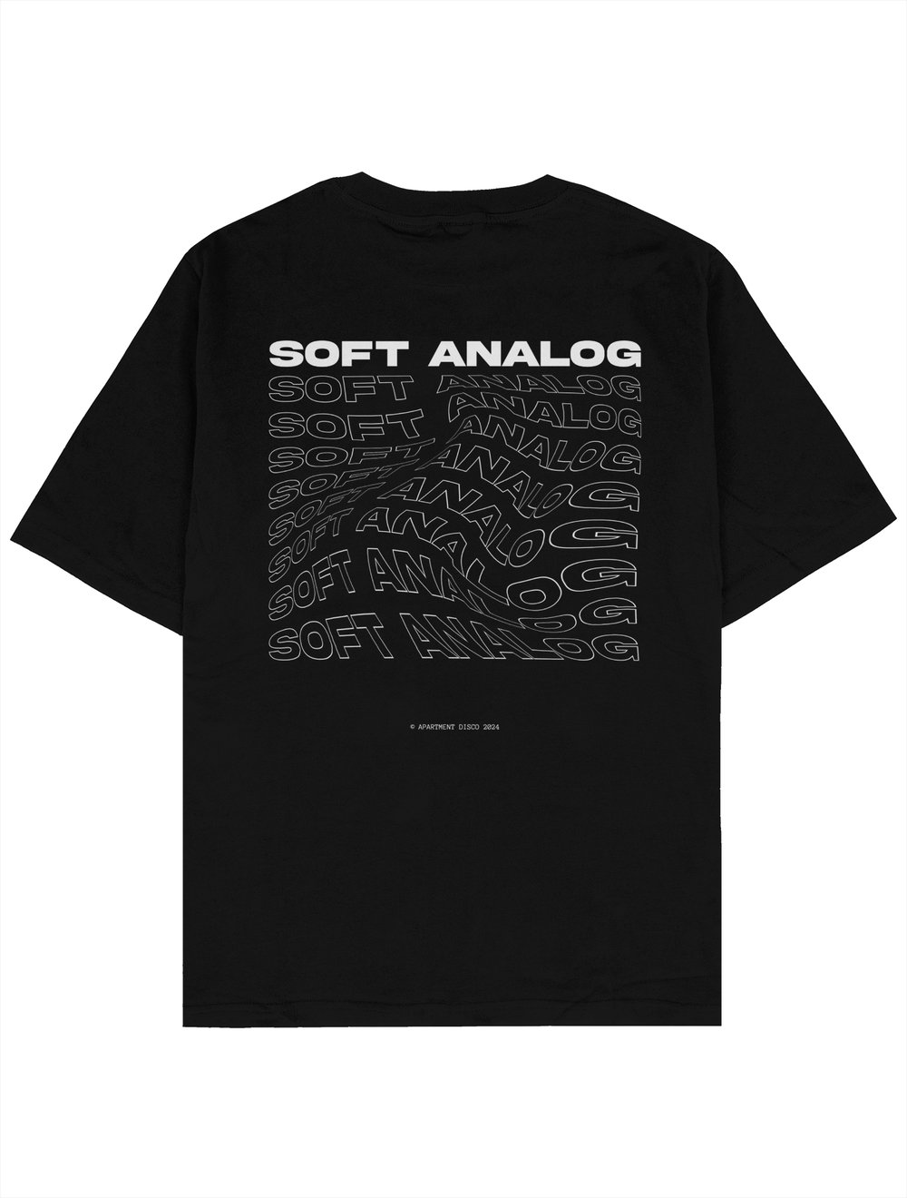 SOFT ANALOG WAVES BLACKWHITE