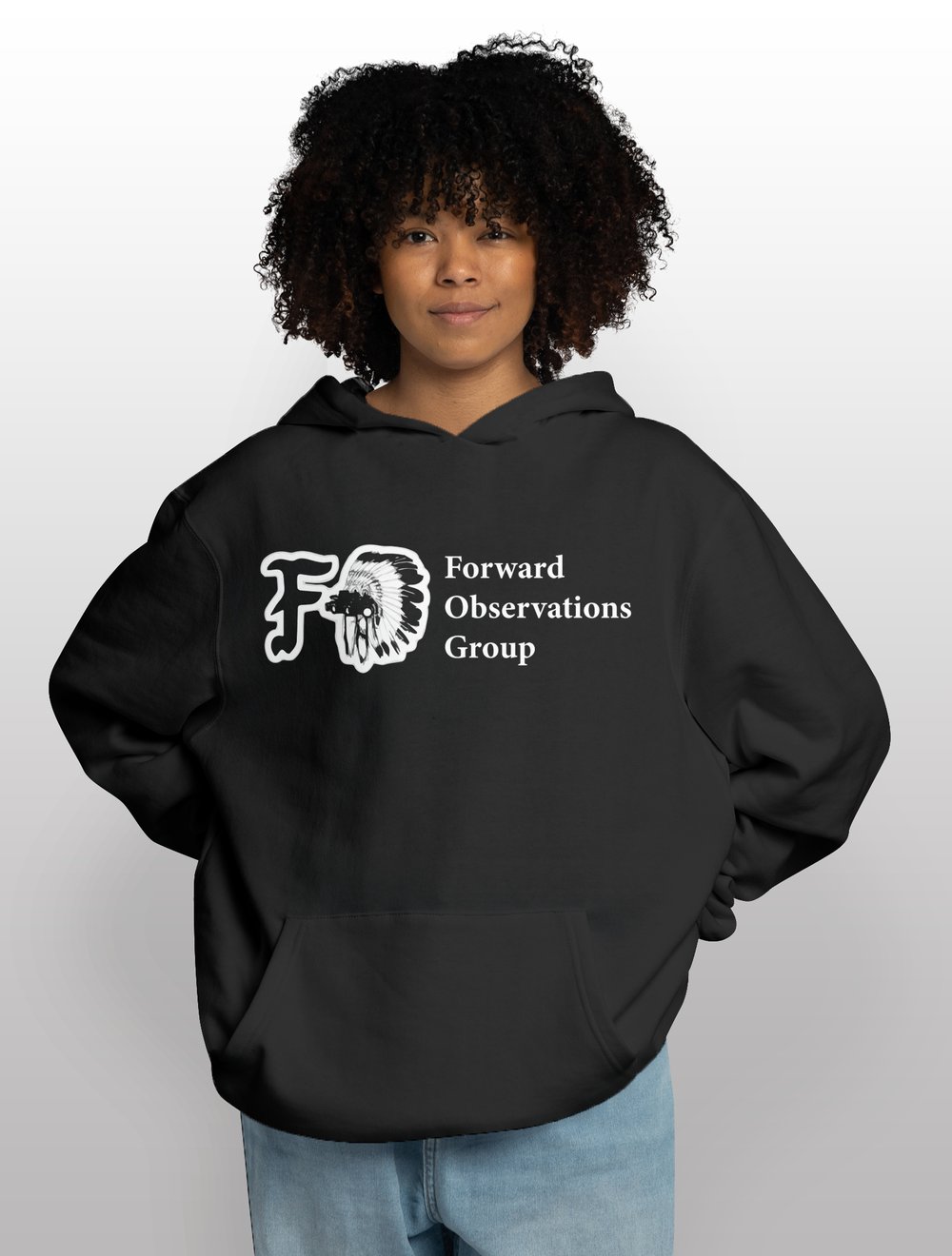 SOF Forward Baskılı Oversize Hoodie