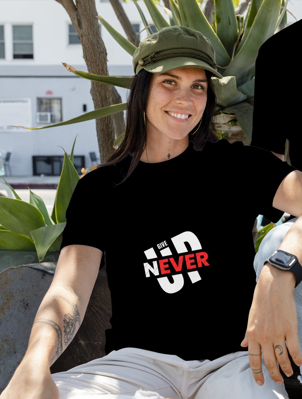 Never Give Up TShirt 8381857
