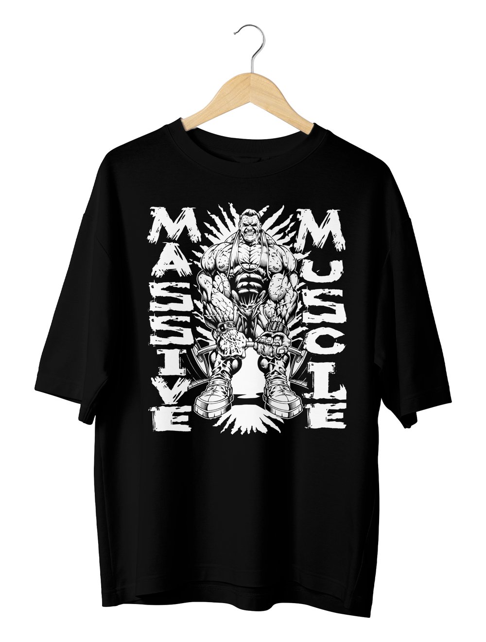 Massive Muscle Oversize T-Shirt