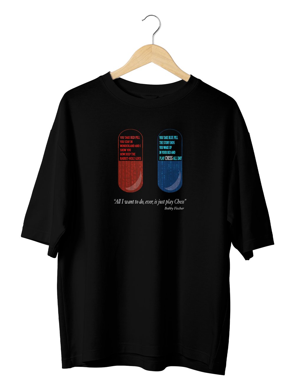 SatranChess Matrix Oversize TShirt