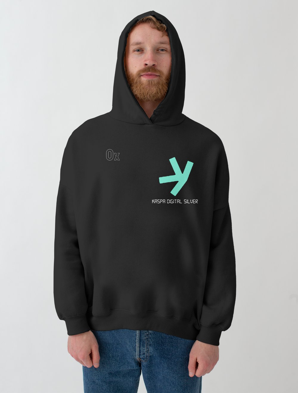 Kas Digital Silver Hoodie