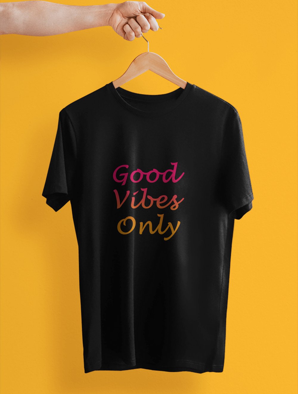 Serinletici TShirt Good Vibes Only
