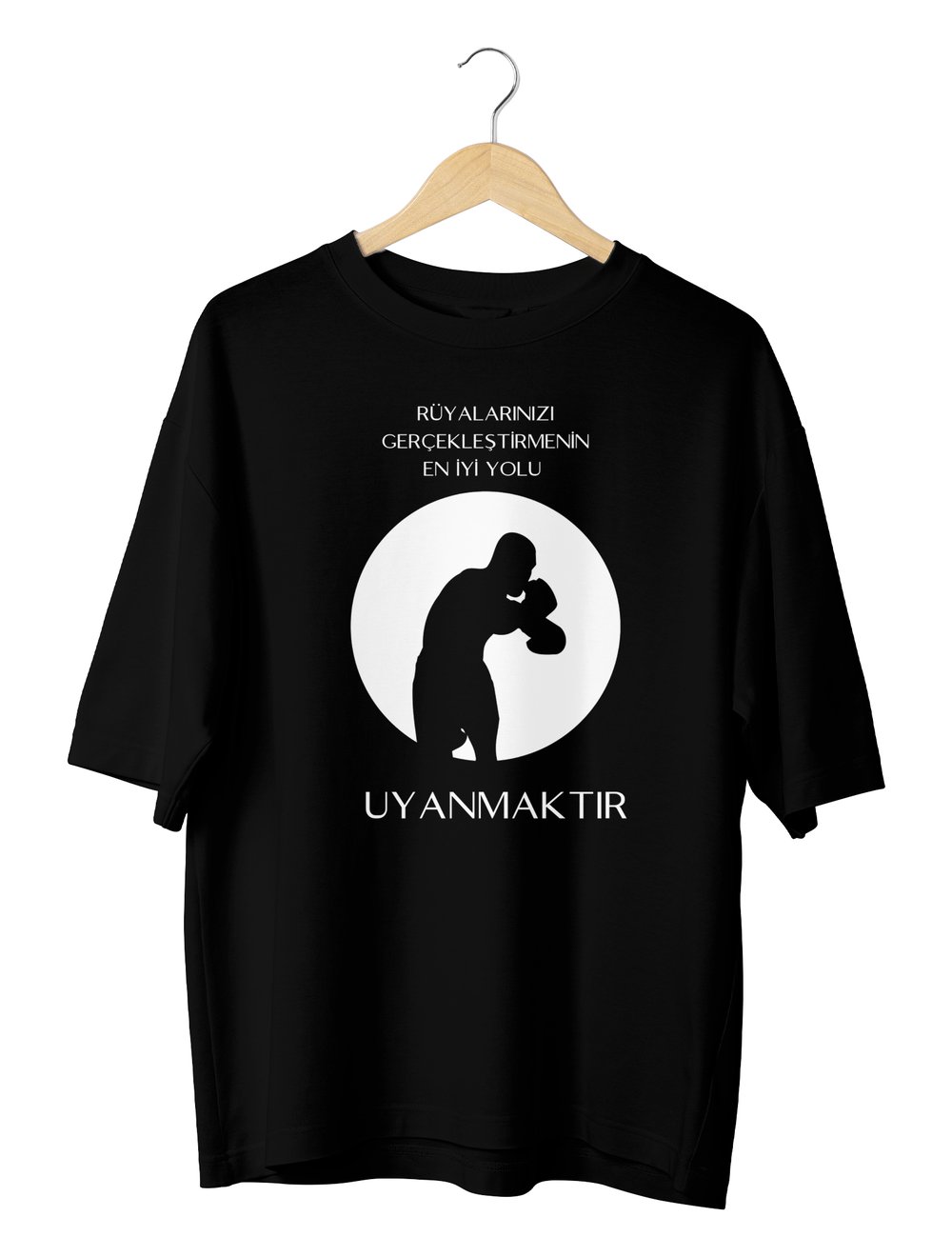 Şampiyon Tshirt Beyaz Yazı
