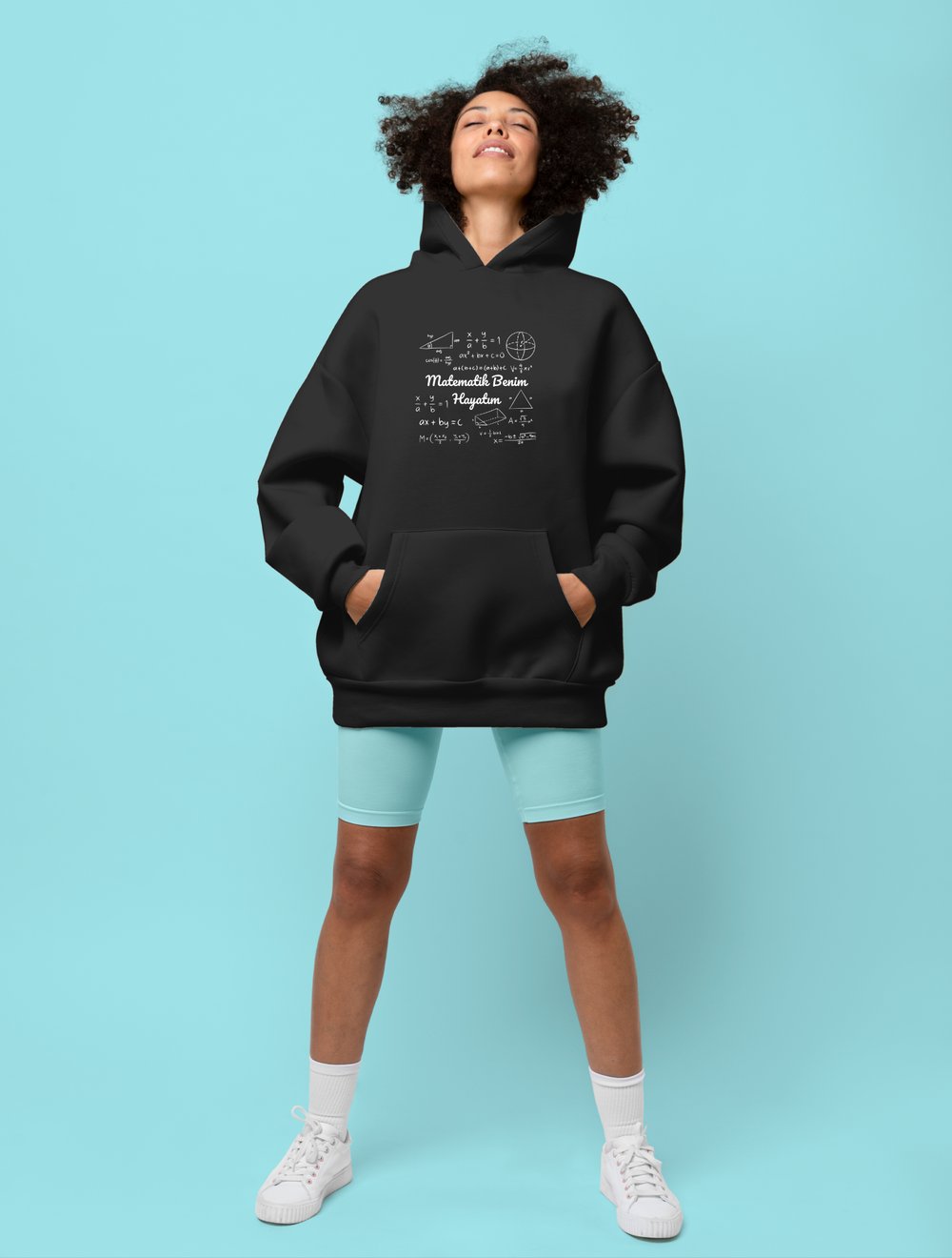 Matematik Giyim Oversize Hoodie