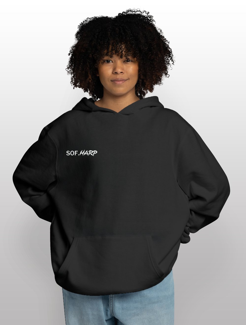 SOF HARP Koleksiyonu Oversize Hoodie