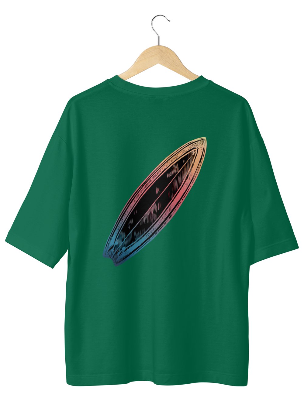 Surf Board Unisex Oversize T-Shirt