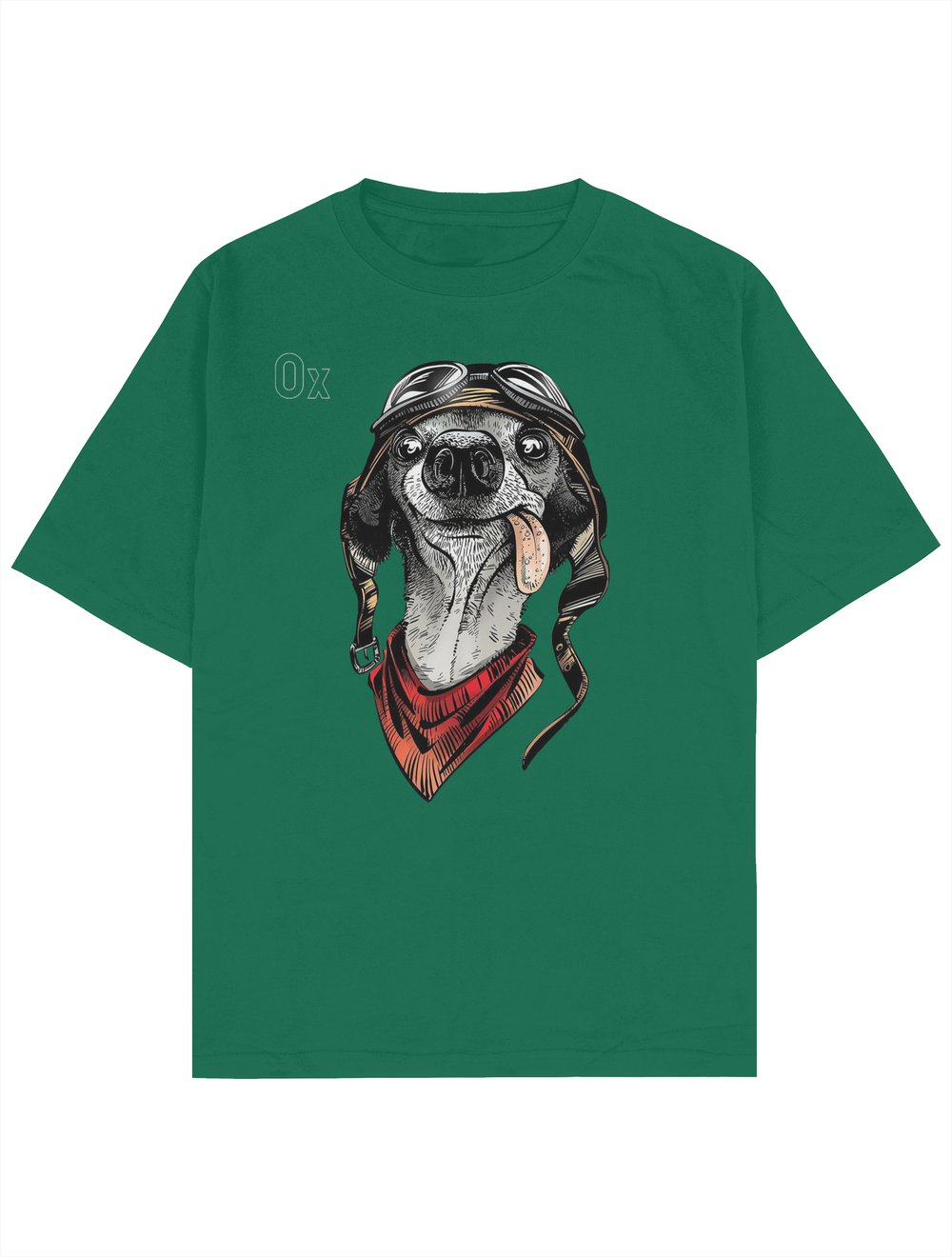 Pilot Dog Unisex Oversize T-Shirt