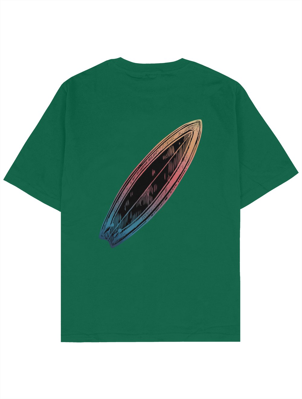 Surf Board Unisex Oversize T-Shirt