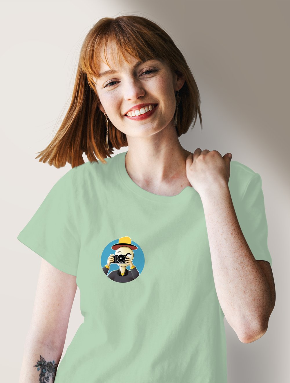 Gülümse Çekiyorum TShirt 4721747