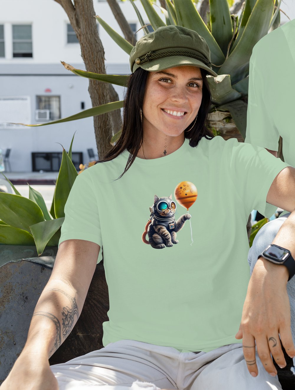 Kedi ve Balon TShirt 5652059
