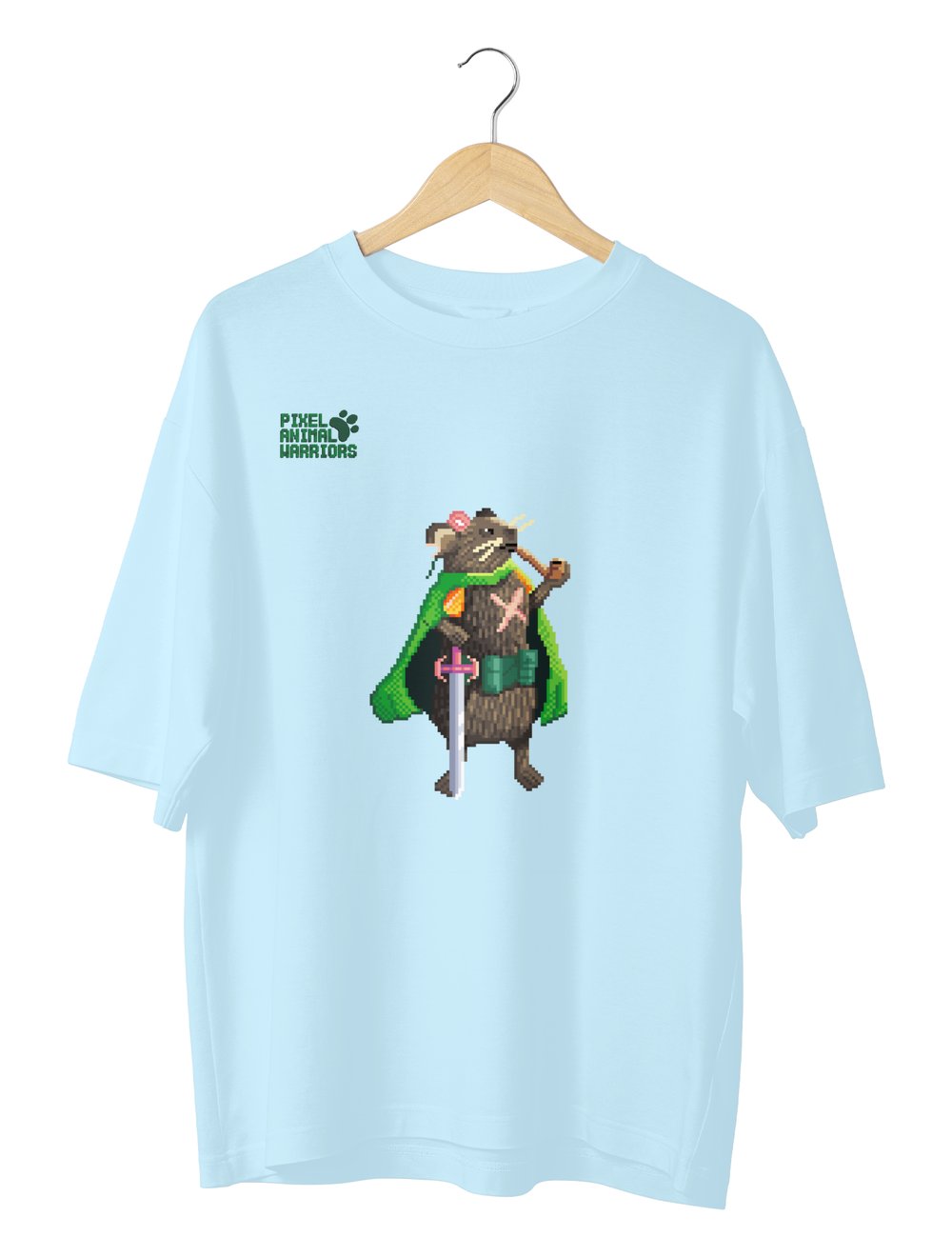 Knight Rat Oversize Tshirt