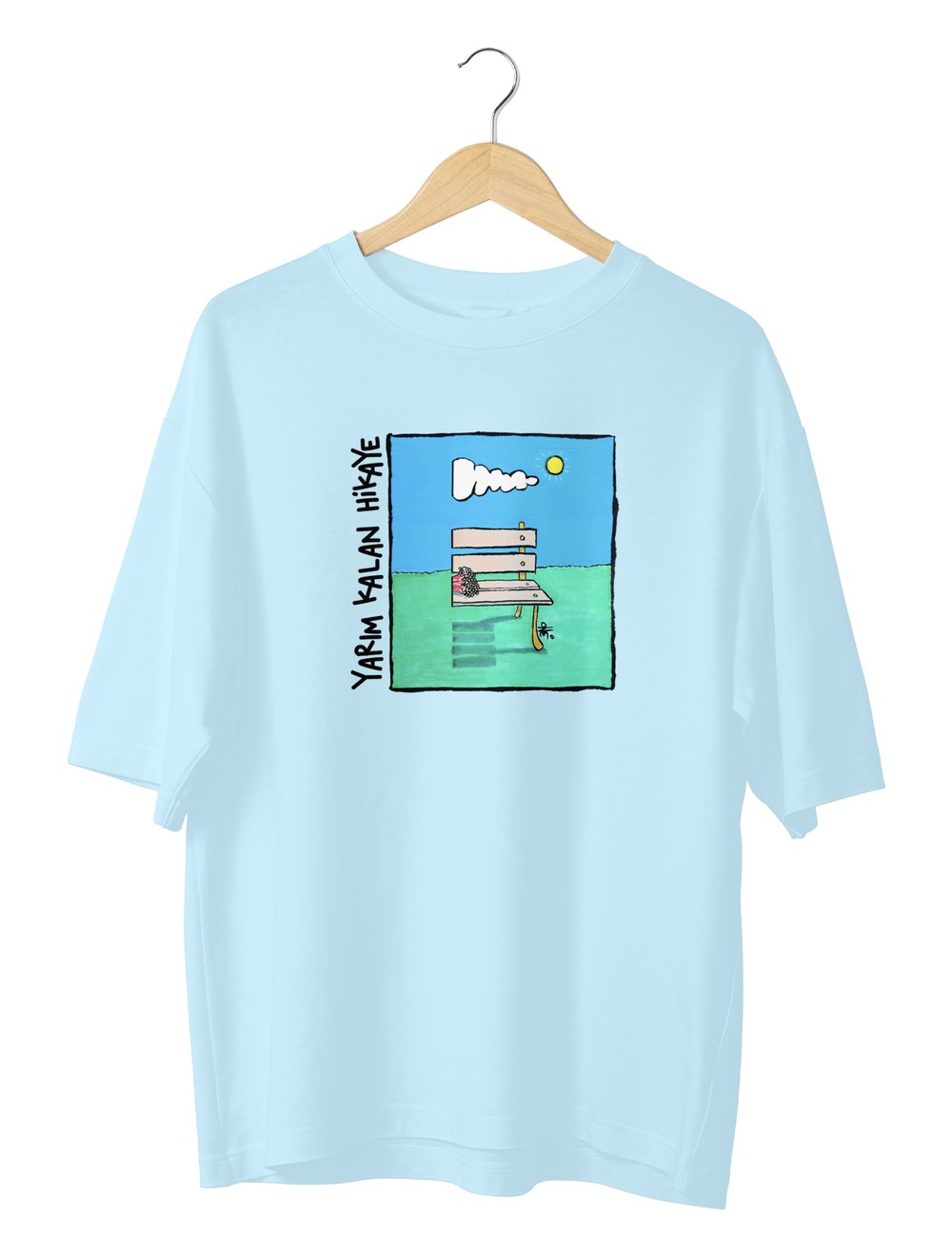 Yarım Kalan Hikaye Oversize TShirt