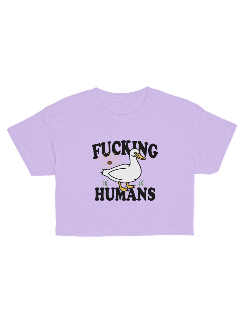F*cking Humans Crop Top