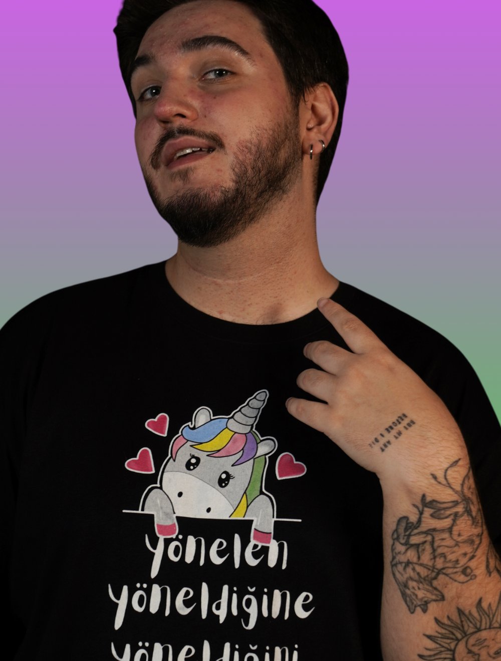 UNICORN Oversize Tişört