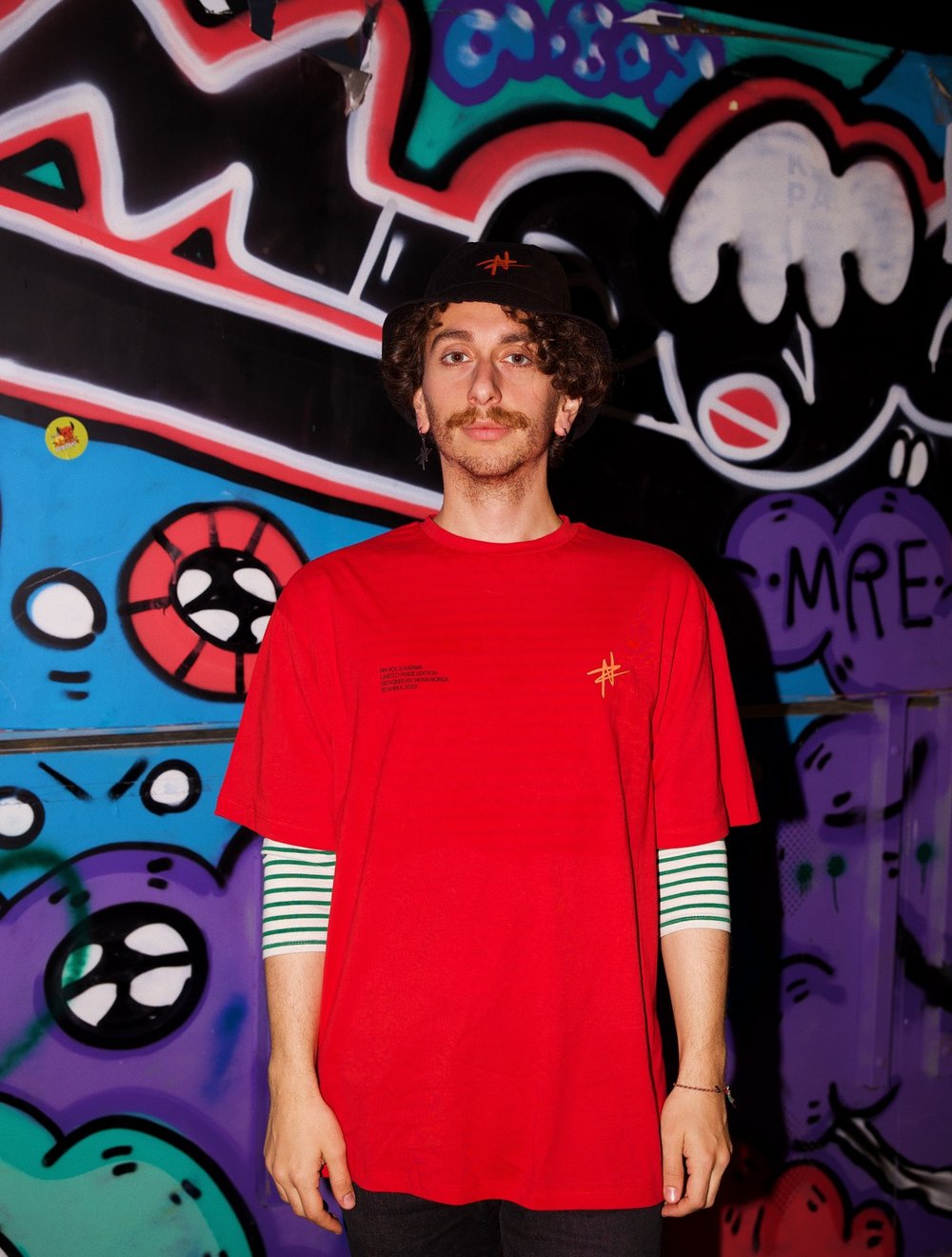 PRIDE COLLECTION CANDY RED OVERSIZE TSHIRT