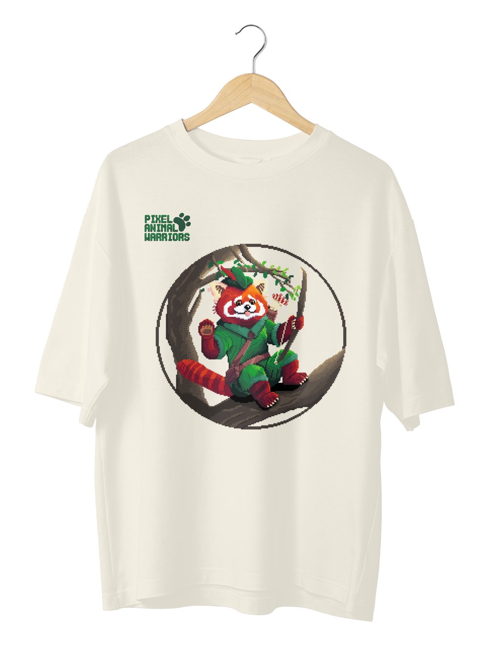 Ranger Red Panda Oversize Tshirt