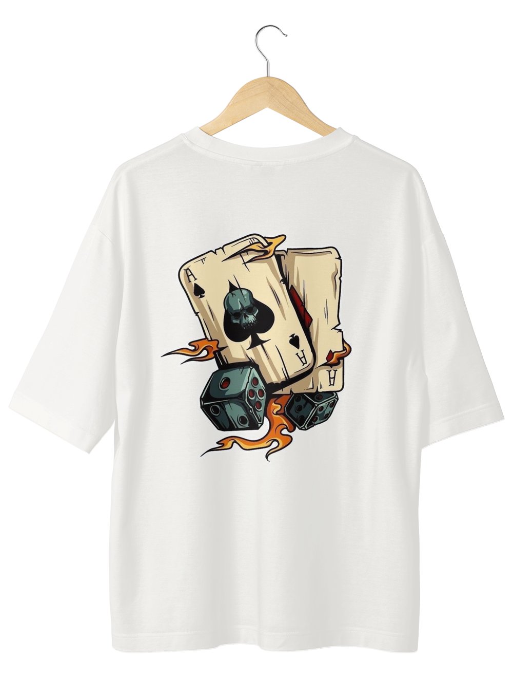 Cards Unisex Oversize T-Shirt