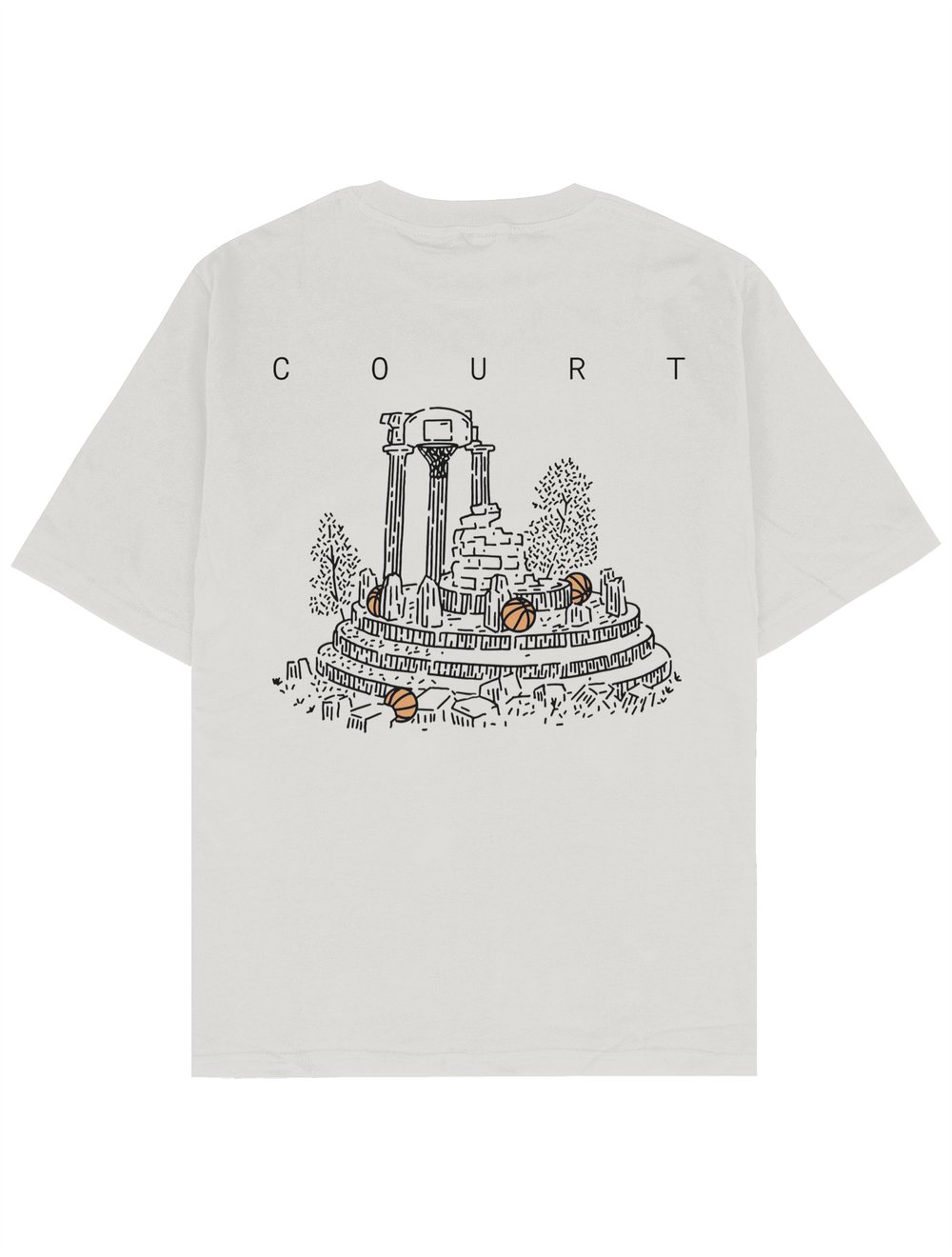 Court Unisex Oversize T-Shirt