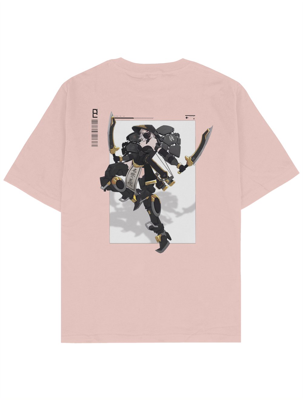 Double Swords Unisex Oversize T-Shirt