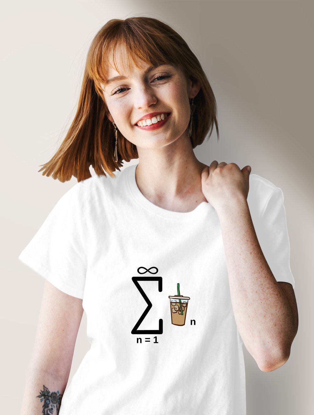 Matematik Giyim TShirt Kahve Seven Hocalar
