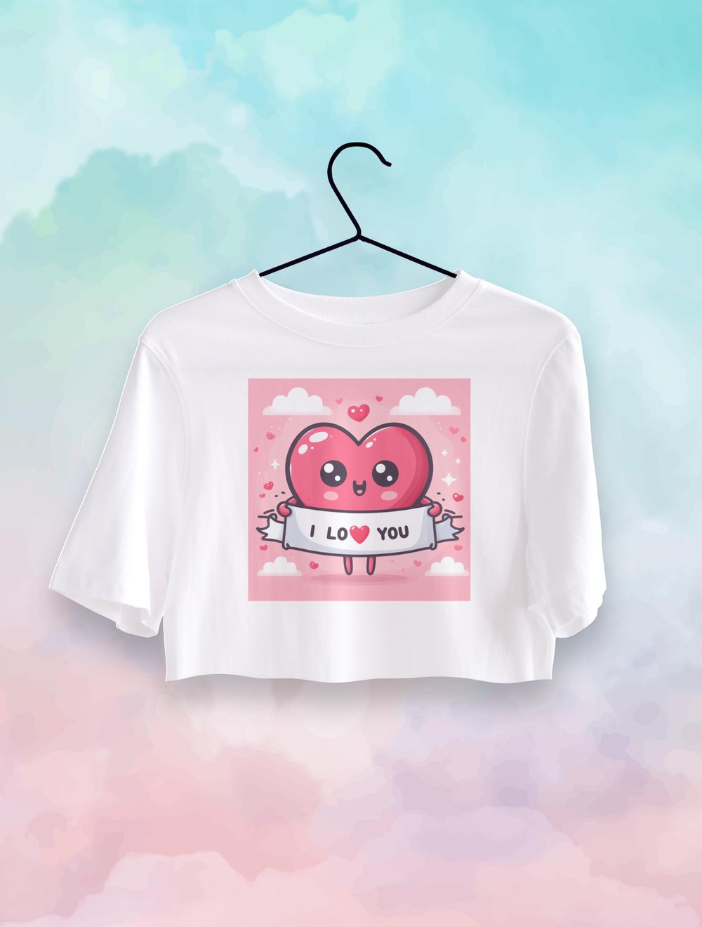 Darla Shop I Love You Crop Top Oversize 5421614