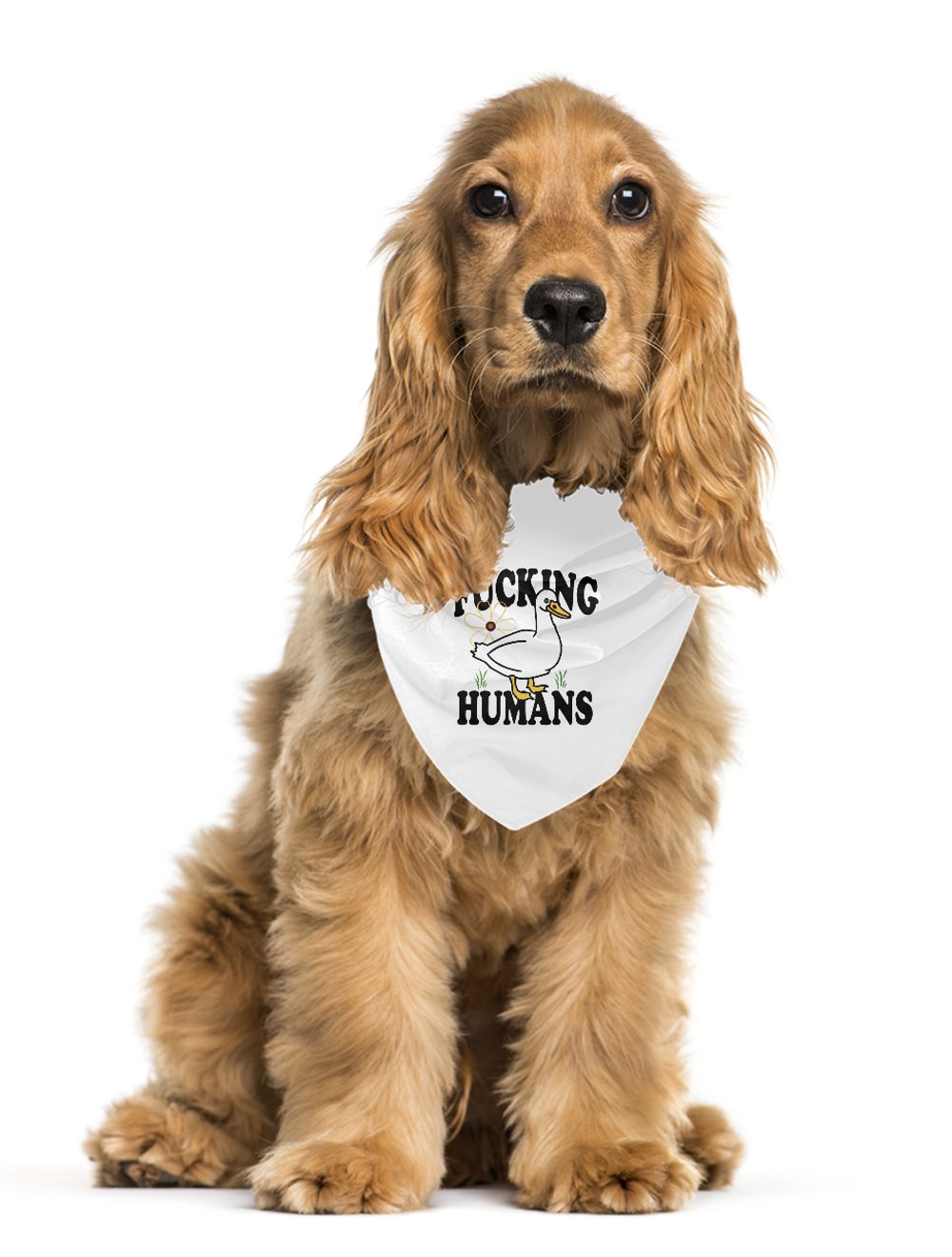 F*cking Humans Pet Bandana