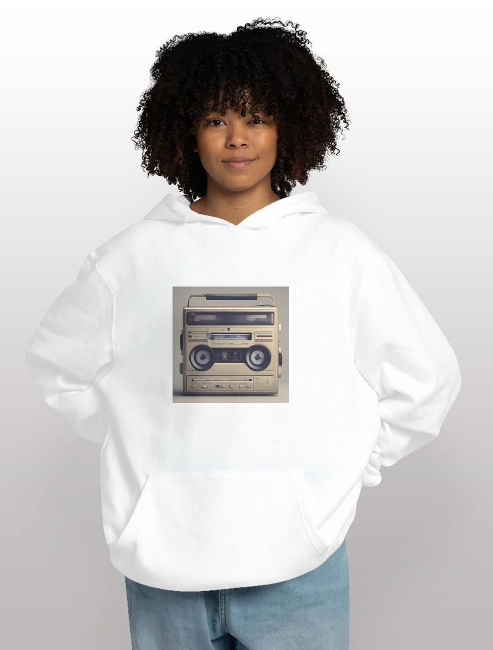 Darla Shop Tape Player Oversize Hoodie 9732121