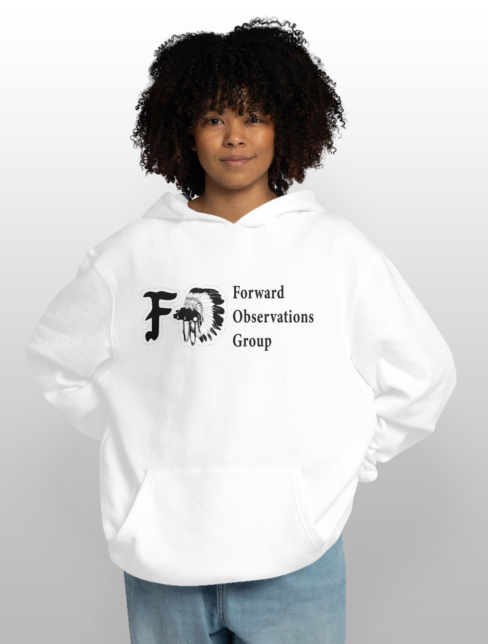 SOF Forward Baskılı Oversize Hoodie