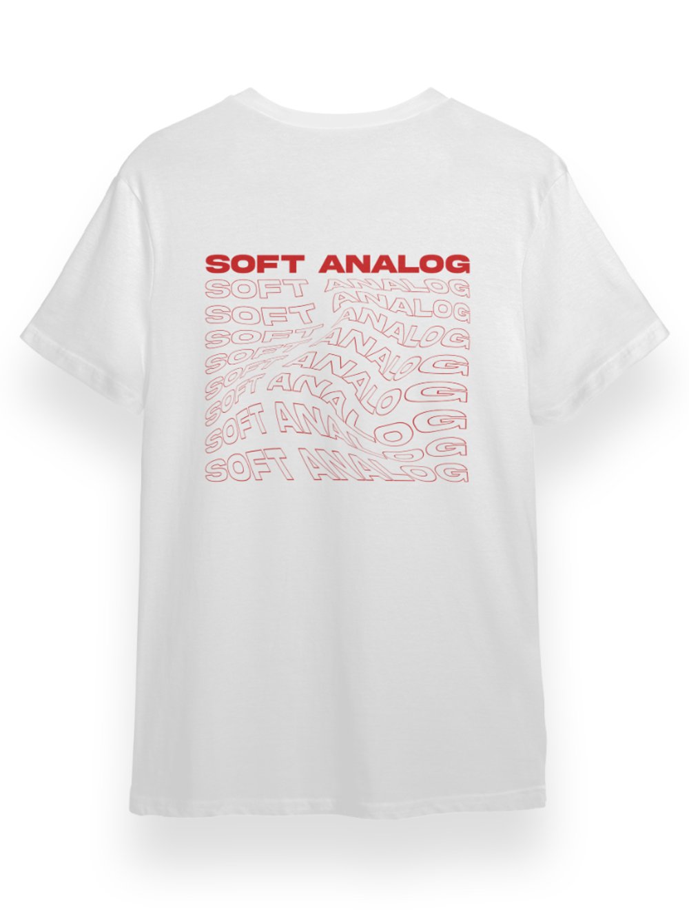 SOFT ANALOG REGULAR FIT TSHIRT RED