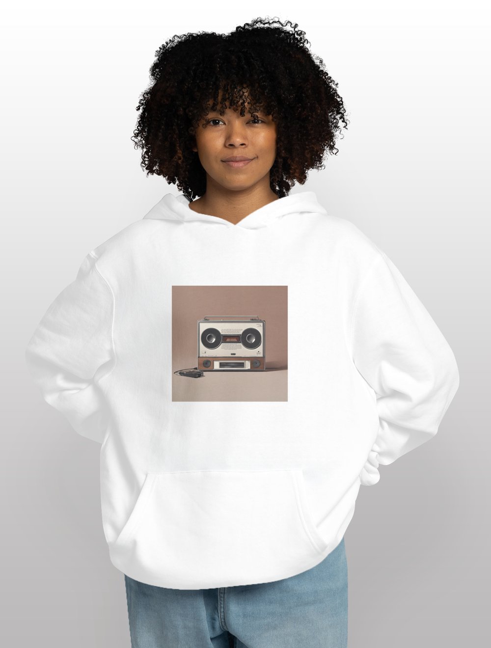 Darla Shop Tape Player Oversize Hoodie 2872237