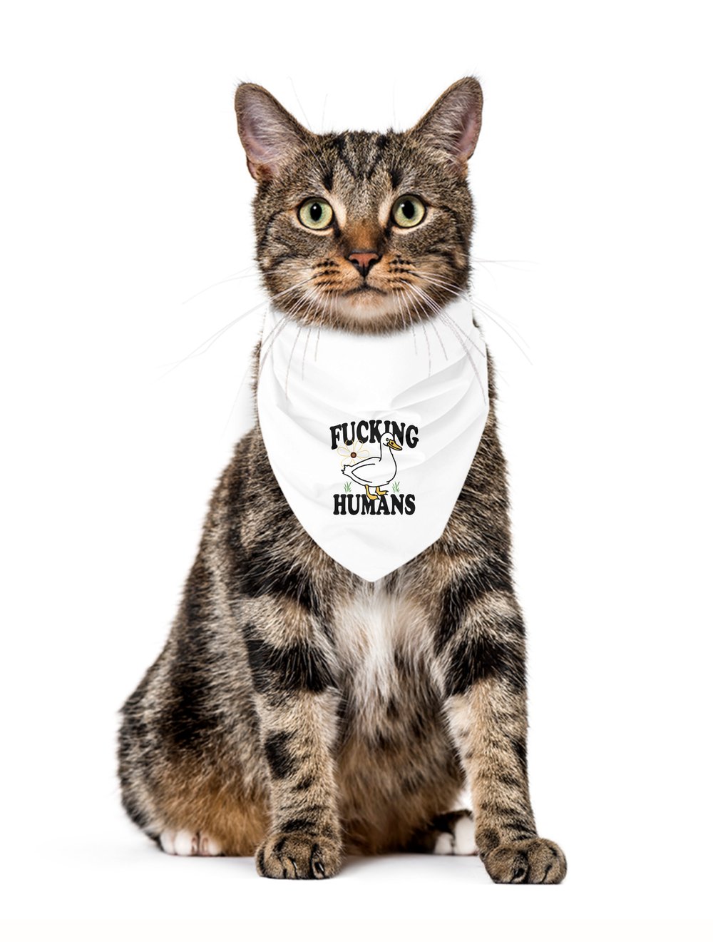 F*cking Humans Pet Bandana