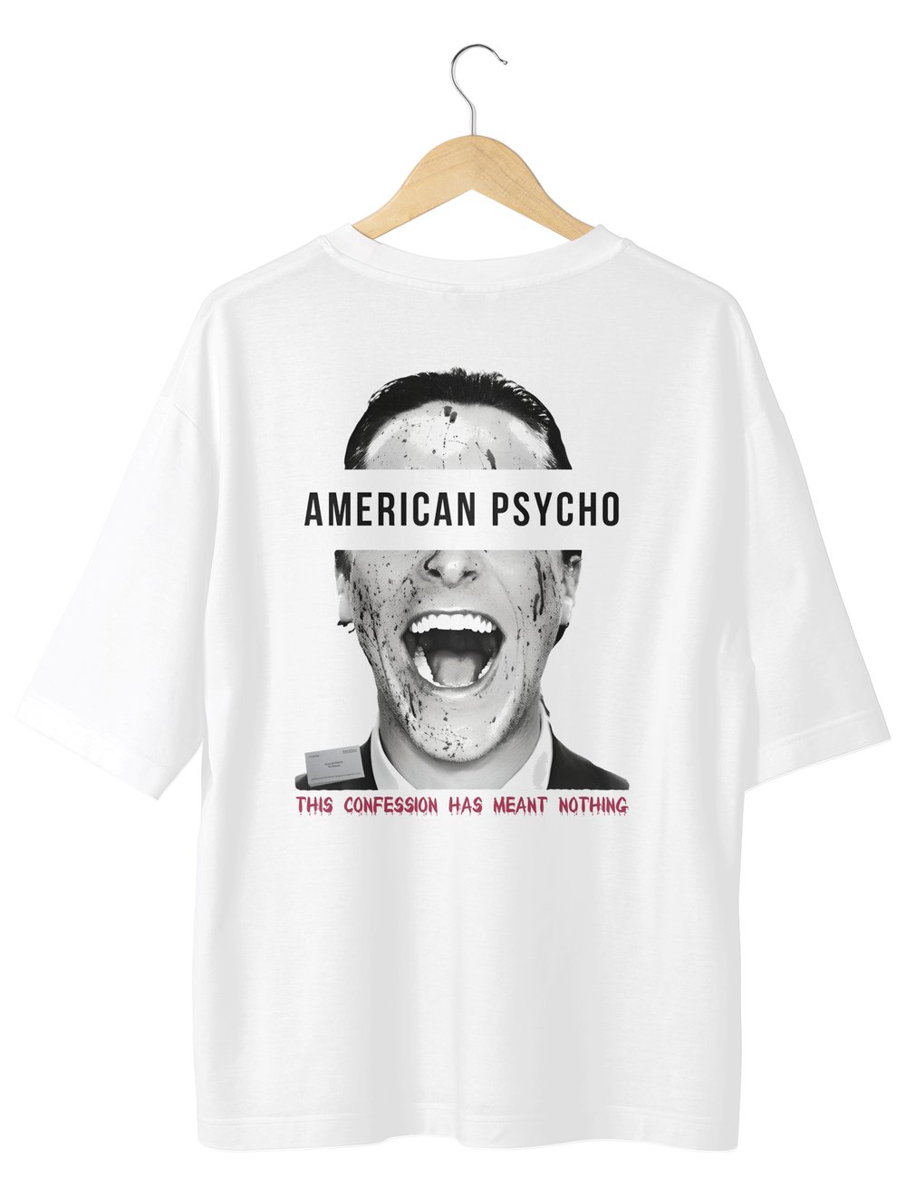 American Psycho Oversize T-Shirt