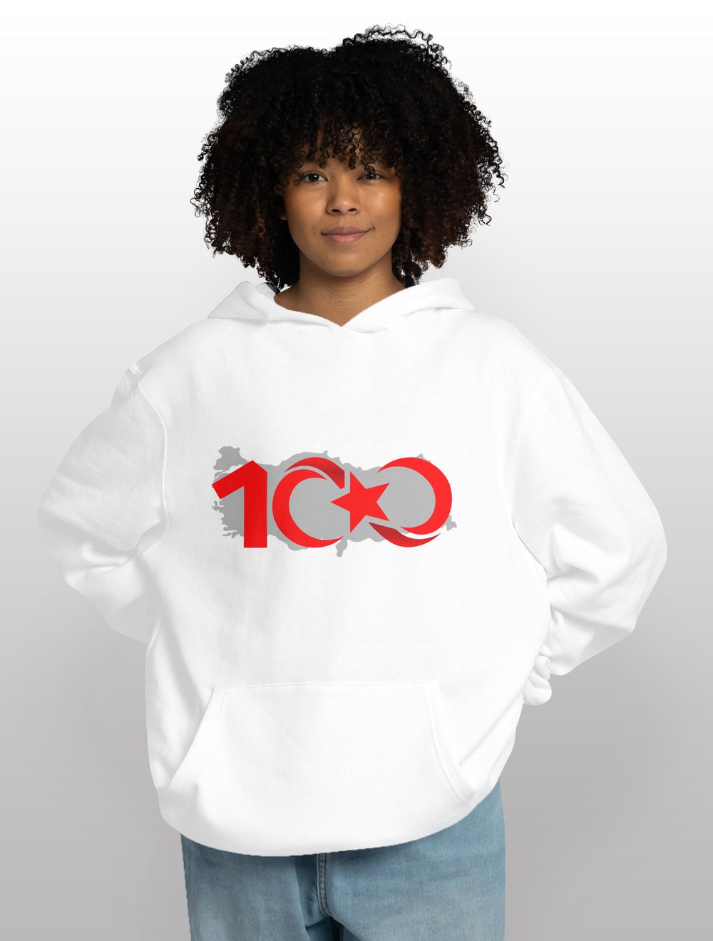 Son Devlet Cumhuriyet Oversize Hoodie