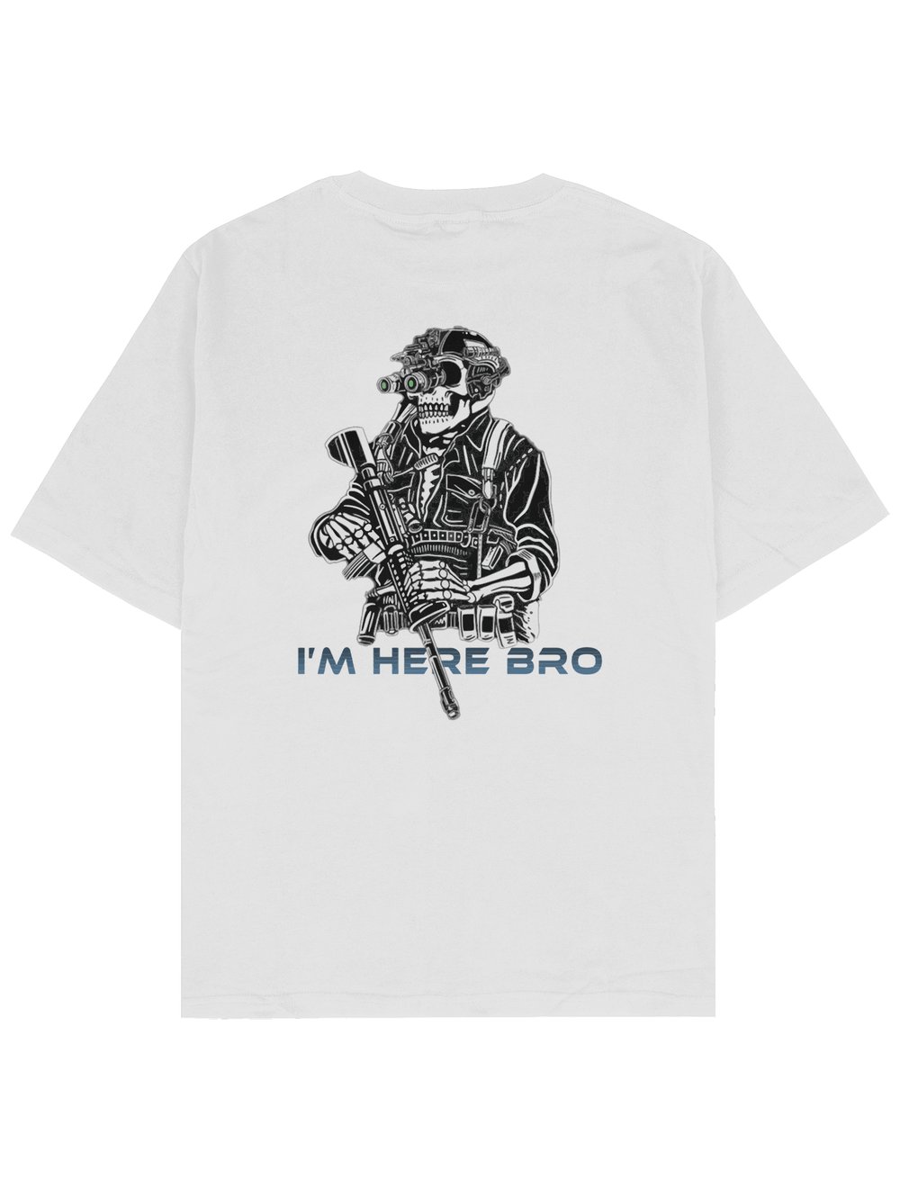 SOF Im here Sırt Baskılı Oversize TShirt