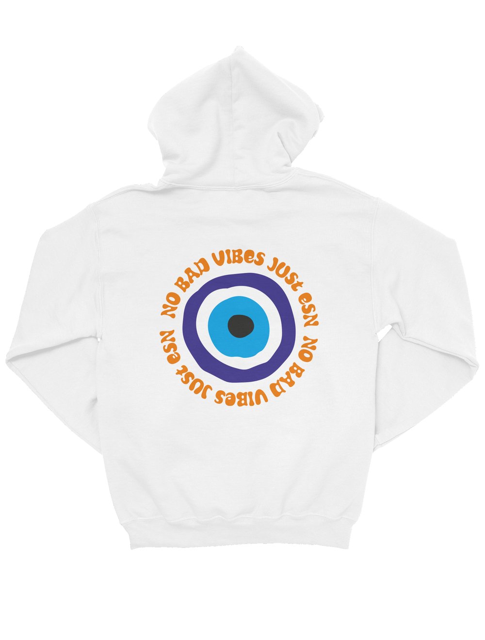 No Bad Vibes Just ESN Oversize Hoodie