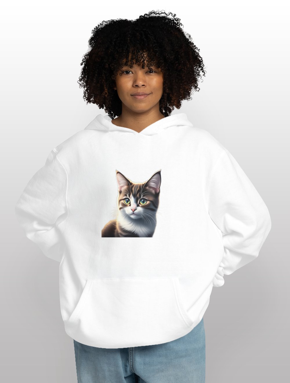 Darla Shop Kedi Oversize Hoodie 9661405