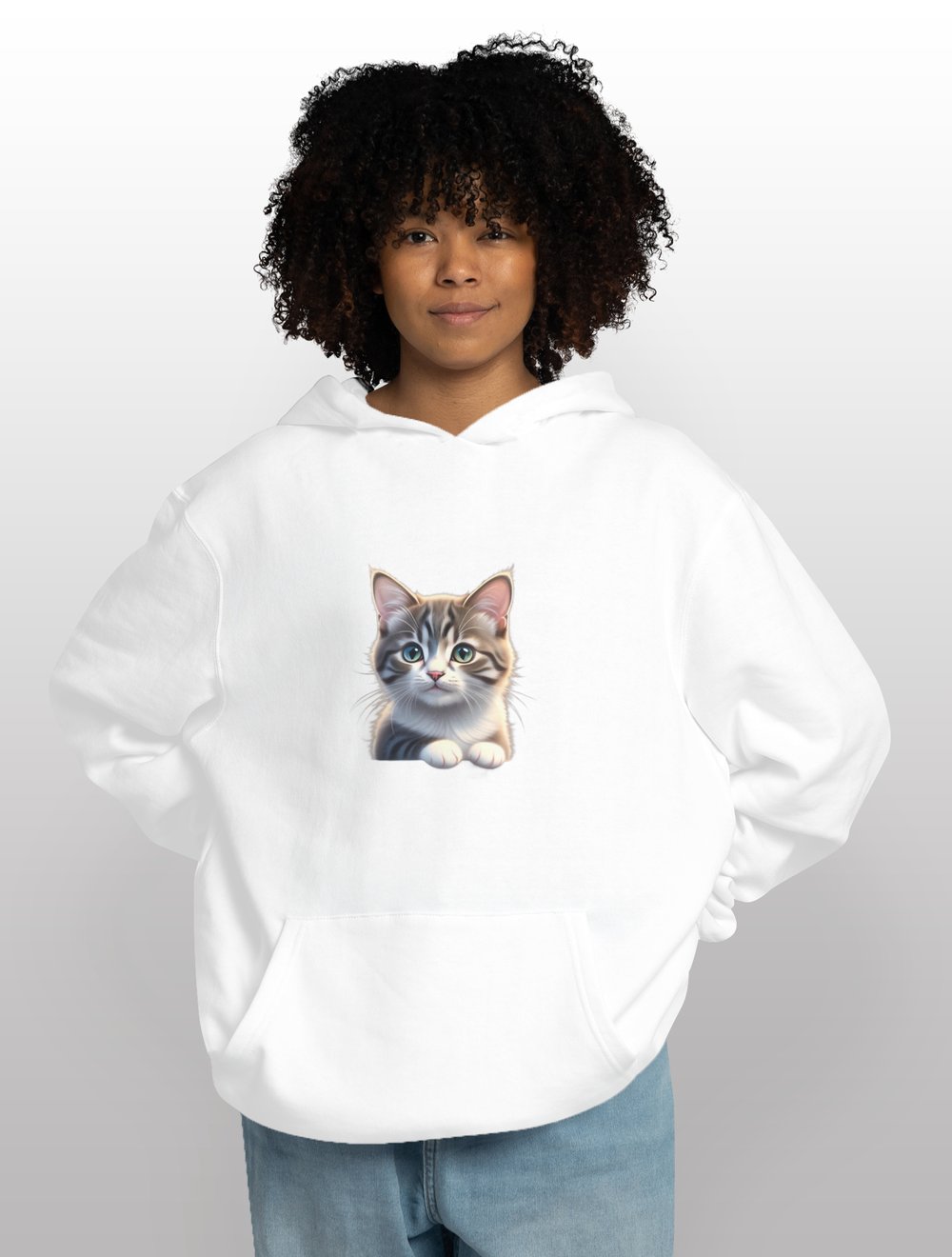 Darla Shop Kedi Oversize Hoodie 5231432