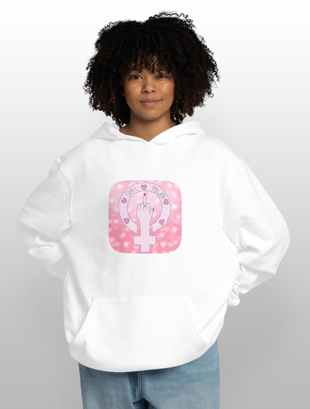 Darla Shop  Girl Power Oversize Hoodie 7201900