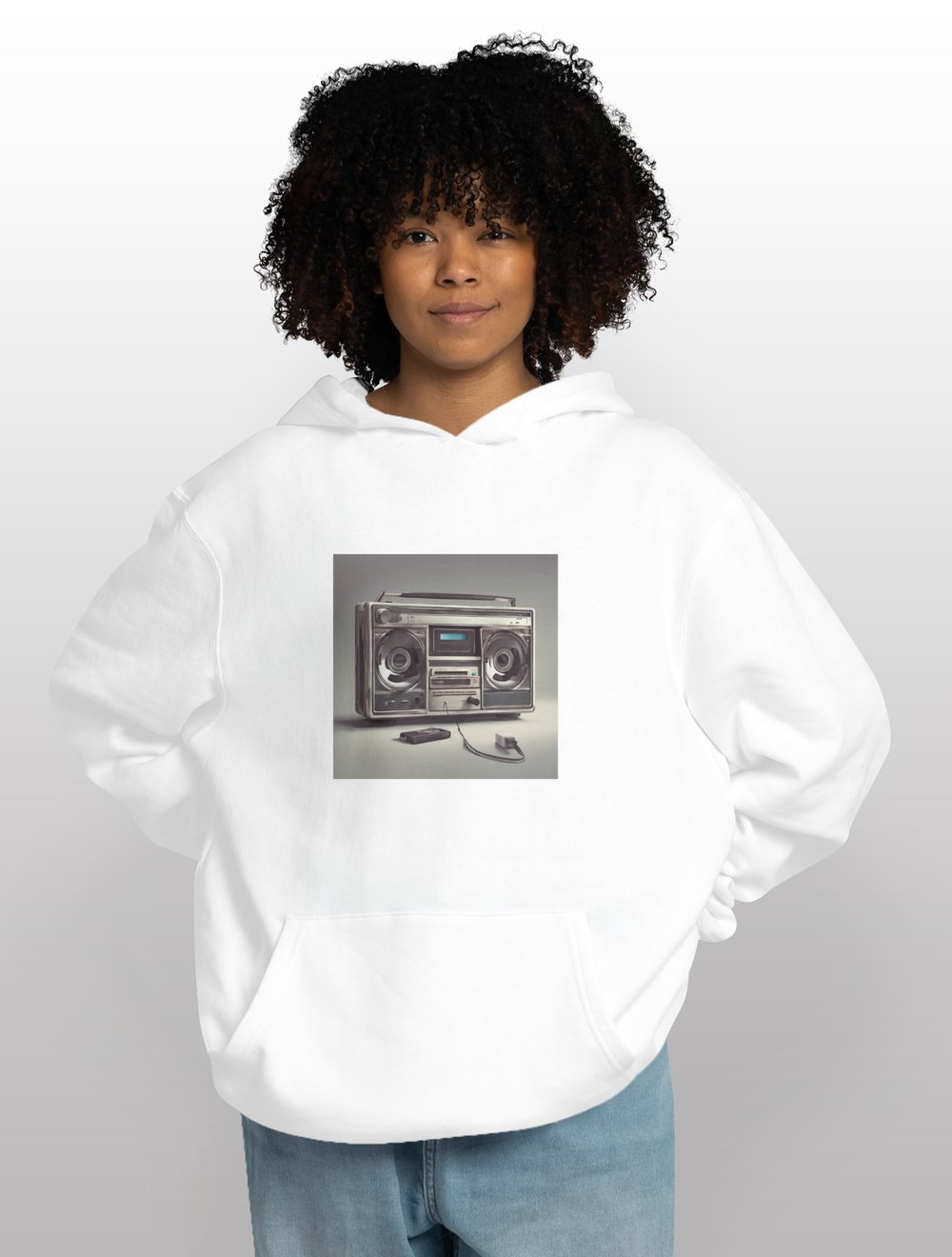 Darla Shop Tape Player Oversize Hoodie 9012210