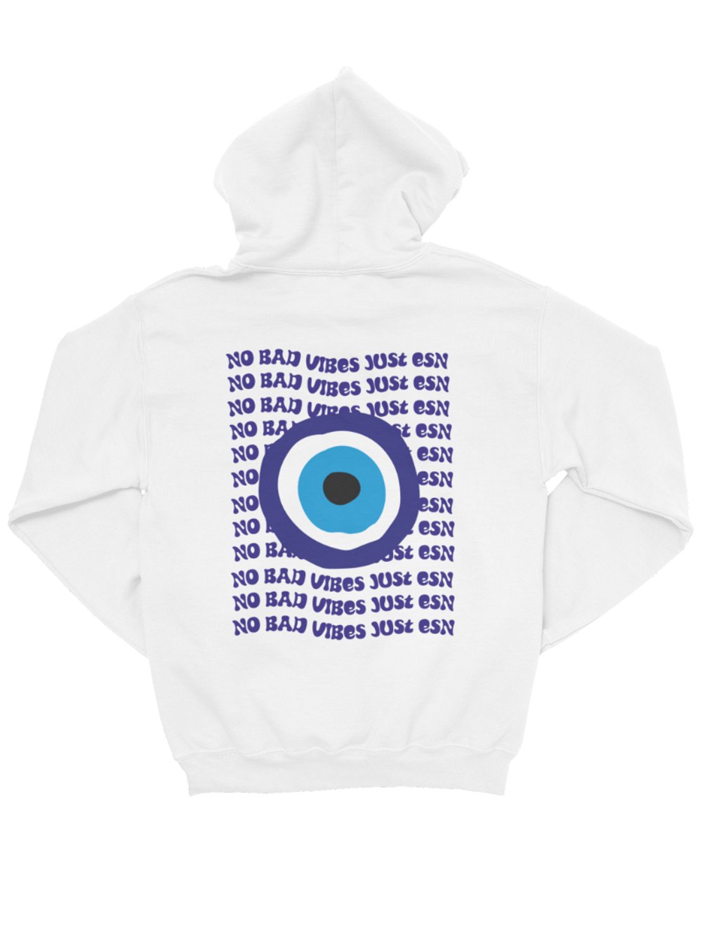 No Bad Vibes Just ESN Oversize Hoodie