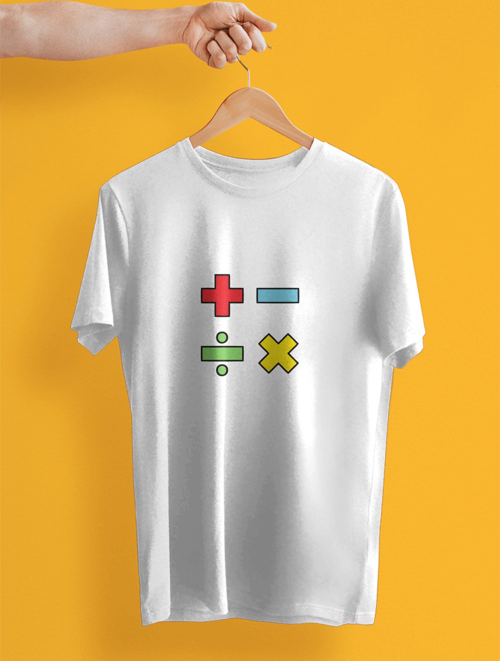 Matematik Giyim TShirt 4 işlem